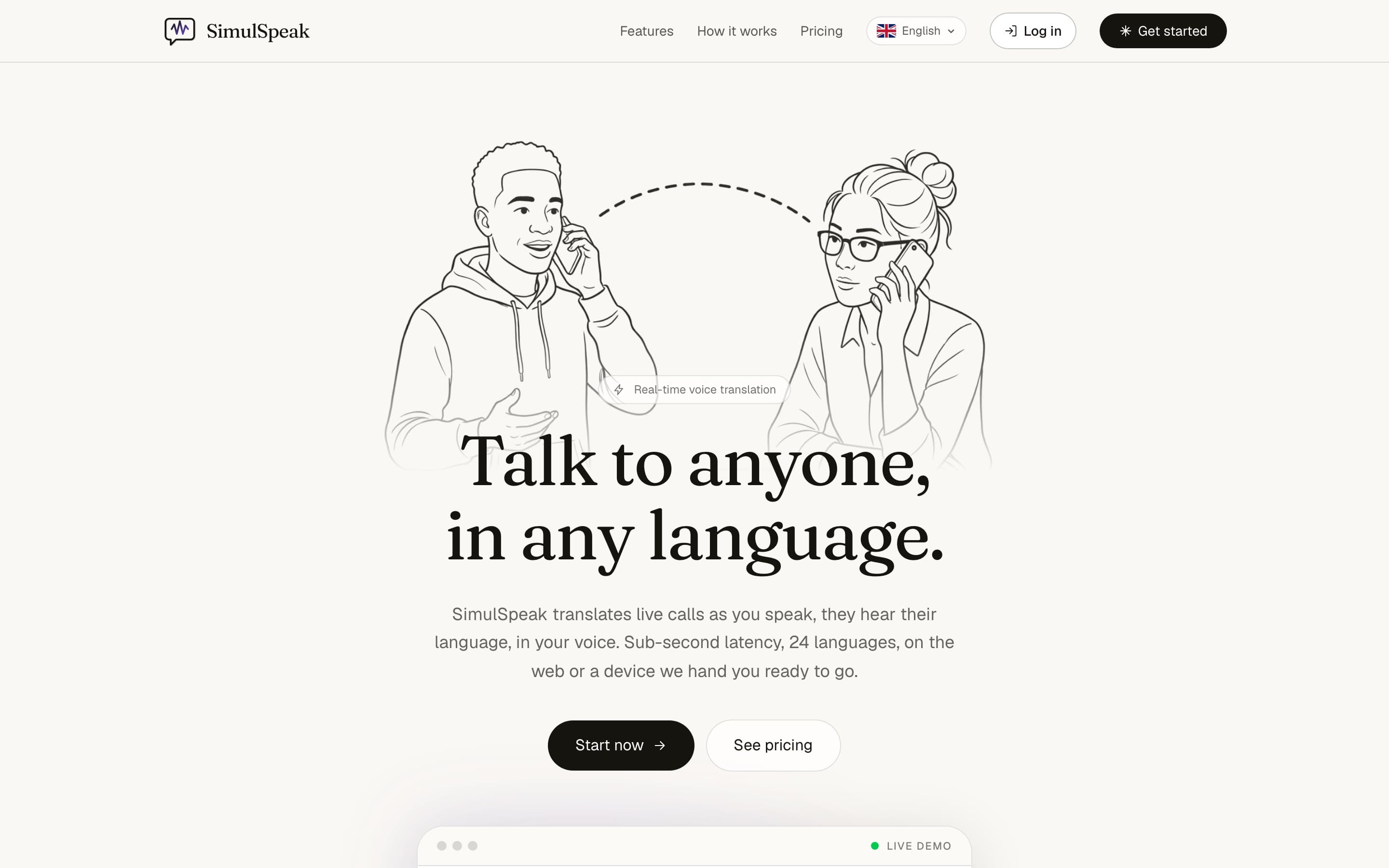 SimulSpeak - Beszélj bárkivel, bármilyen nyelven.